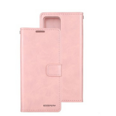 iPhone 12 Pro Max Compatible Case Cover With Premium Bluemoon Diary - Rose Gold